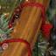 Christmas Decorative Garland Ties, Red