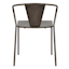 Nova Dark Grey Metal Dining Chair