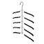5-Layer Foam Blouse Hanger, Black