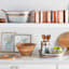 Galvanized Metal Oval Tub/Copper Handles/Painted Bidding