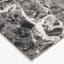 (B700) Adore Alaya Black & White Marbled Area Rug, 8x10