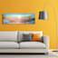 Beach View Canvas Wall Art, 36x12