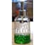 Clear Cut Glass Soap Pump, 18oz