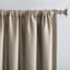Dune Thermal Lined Rod Pocket Blackout Curtain Panel, 84"