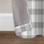 Natural Buffalo Check Light Filtering Curtain Panel, 84"