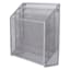 3-Tier Silver Metal Mesh Desktop File Organizer