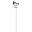 Blue Butterfly Yard Pick, 24"