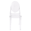 Armless Clear Ghost Chair