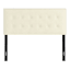 Brian Oyster Tufted Queen Headboard