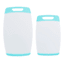 Farberware 2-Piece Aqua Non-Slip Cutting Board Set