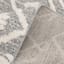 (B684) Found & Fable Grey House Tribal Woven Area Rug, 8x10
