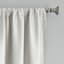 Sun Zero Soraya Pearl Thermal Lined Blackout Curtain Panel, 84"