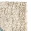 (C121) Found & Fable Sedona Multicolor Diamond Design Shag Area Rug, 5x7
