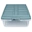 Hefty Smoke Blue Hi-Rise Storage Bin, 38l