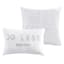 Logan 5-Piece White Comforter Set, Queen