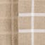 Set of 2 Windowpane Kitchen Towels, Taupe