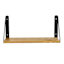 3-Piece Wooden Wall Shelf, 24"