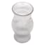 Laila Ali Clear Fluted Glass Vase, 10"