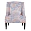 Kayson Blue Jacobean Upholstered Accent Chair