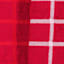 Set of 2 Windowpane Kitchen Towels, Red