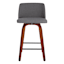 Toriano Upholstered Counter Stool, 26"