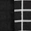 Set of 2 Windowpane Kitchen Towels, Black