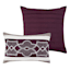 Darryl 7-Piece Plum Embroidered Comforter Set, Queen