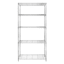 5-Tier Metal Shelving Unit, Chrome