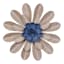 Honeybloom Metal Flower Wall Art, 8"