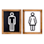 2-Piece Bathroom Wall Art, 8x10