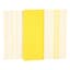 Set of 3 Mixed Yellow Flat Terry Kitchen Towels