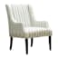 Grace Mitchell Olivia Striped Scalloped Armchair