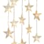 Clear White Star Curtain Lights
