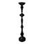 Black Metal Candle Holder, 36"