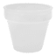 Ty Pennington Indoor White Glass Pot, 5"