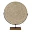 29In Circle Reed/Wood Floor Decor