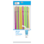 125-Count Neon Flex Plastic Straws