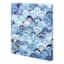 Tracey Boyd Blue Scalloped Canvas Wall Art, 16"