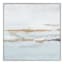 Grace Mitchell Framed White Foiled Canvas Wall Art, 16"