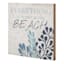 Ty Pennington Everything Is Better At The Beach Canvas Wall Sign, 12"