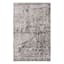 (B789) Crosby St. Adore Black & Grey Abstract Area Rug, 8x10