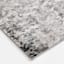 (B789) Crosby St. Adore Black & Grey Abstract Area Rug, 8x10