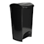 12G Two-Step Black Trash Can