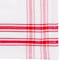 Set of 4 Bistro Marseille Red Cloth Napkin, 18"