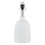 Tracey Boyd White Textured Ceramic Small Lamp Base, 14"