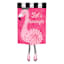 Let's Flamingle Pink Garden Flag, 18"