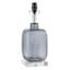 Laila Ali Grey Glass Accent Lamp Base, 15"