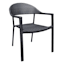 Mid-Century Brown Outdoor Wicker Chair