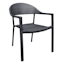 Woodhill Round Back Wicker Dining Chair, Brown