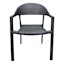 Woodhill Round Back Wicker Dining Chair, Brown